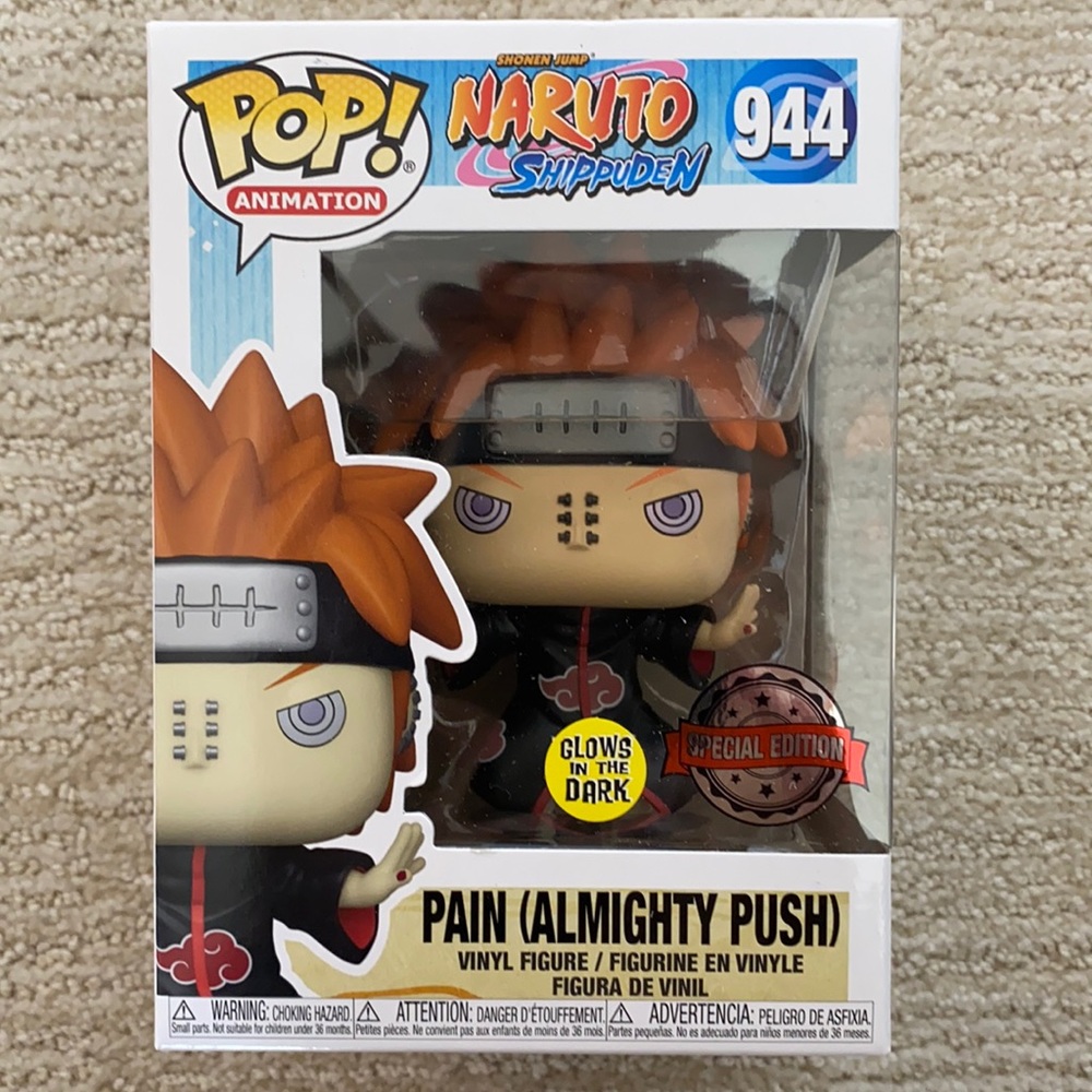 GITD Pain (Almighty Push) Funko Pop Vinyl 944